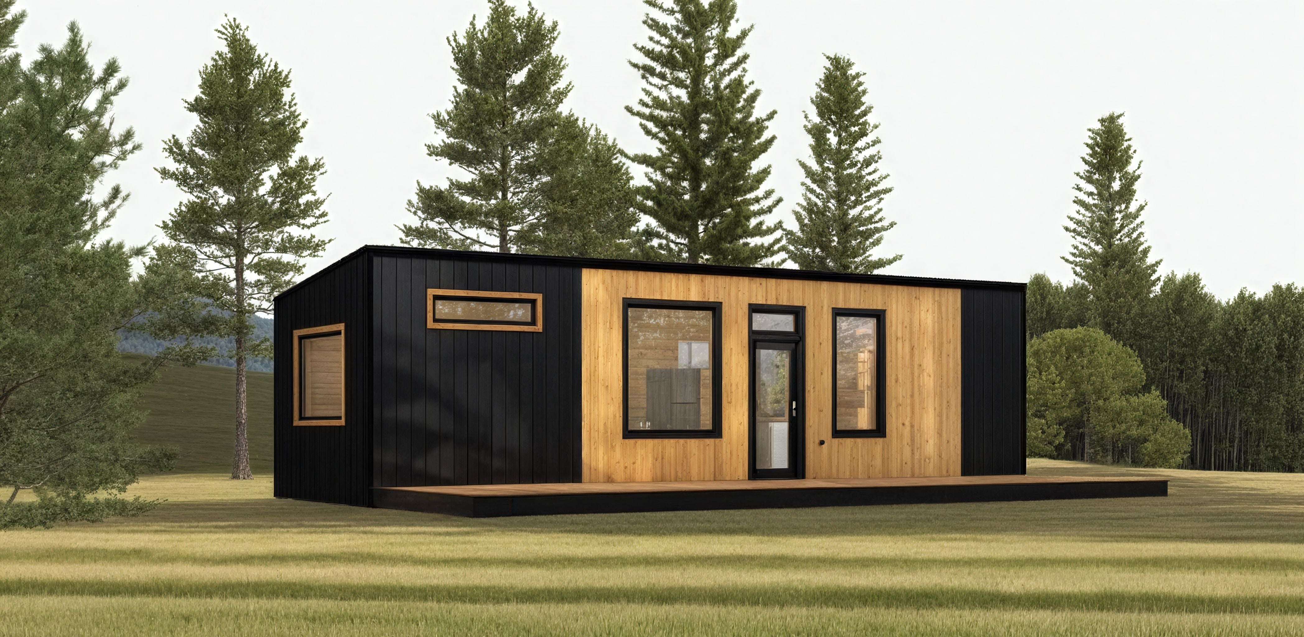 11.5' x 36' MODERN 1 Bedroom