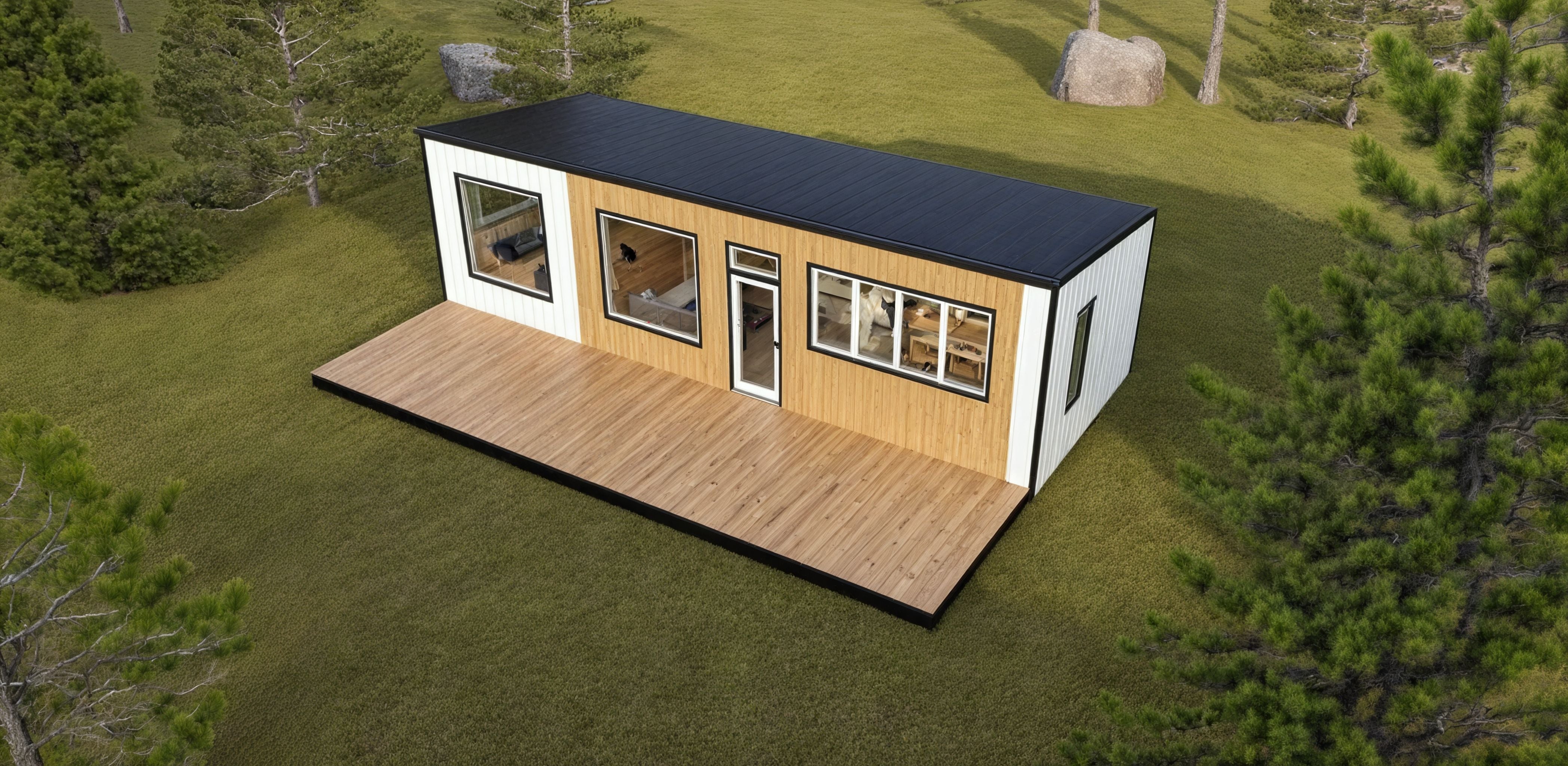 14' x 36' MODERN 1 Bedroom