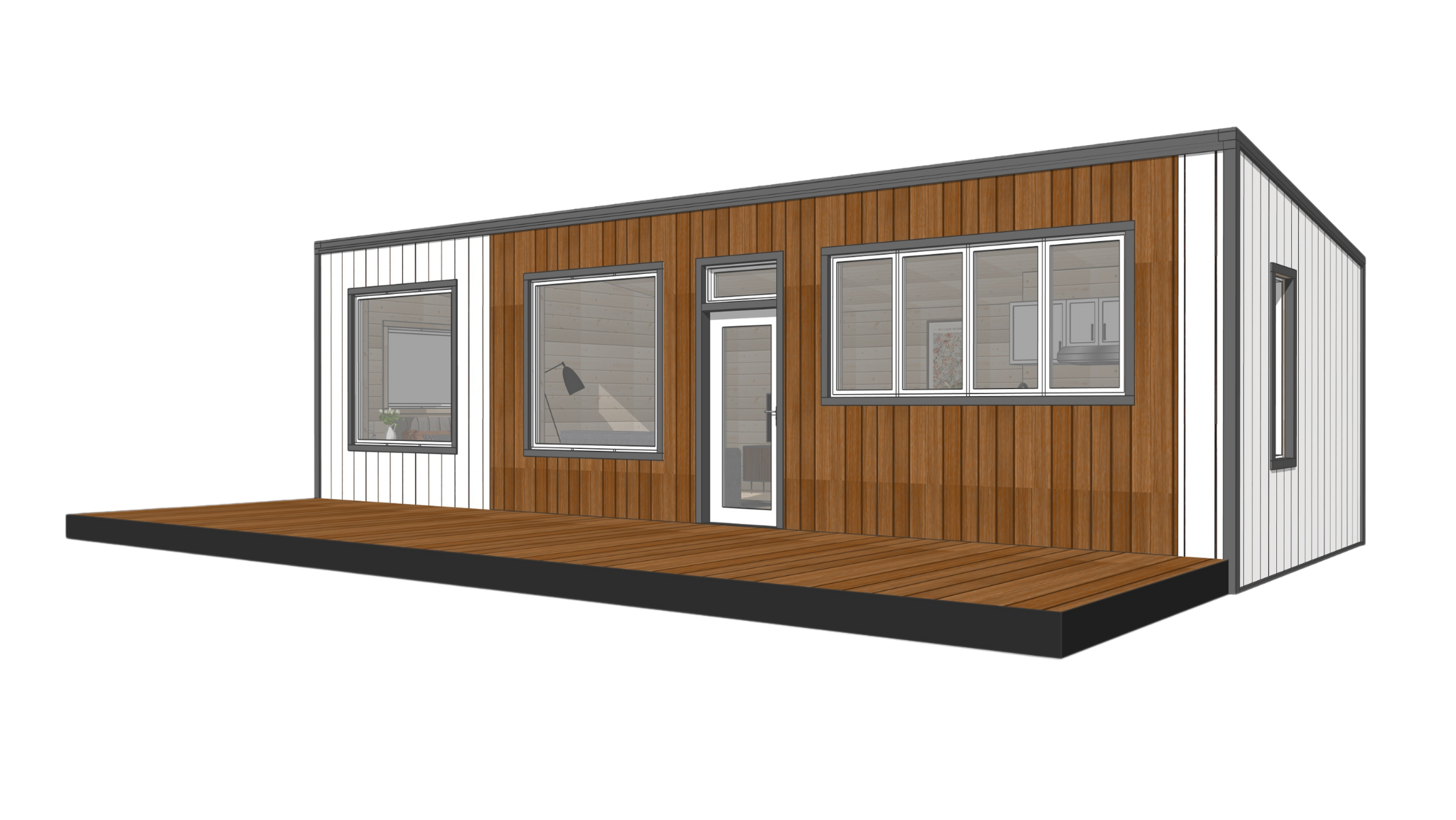 14' x 36' MODERN 1 Bedroom