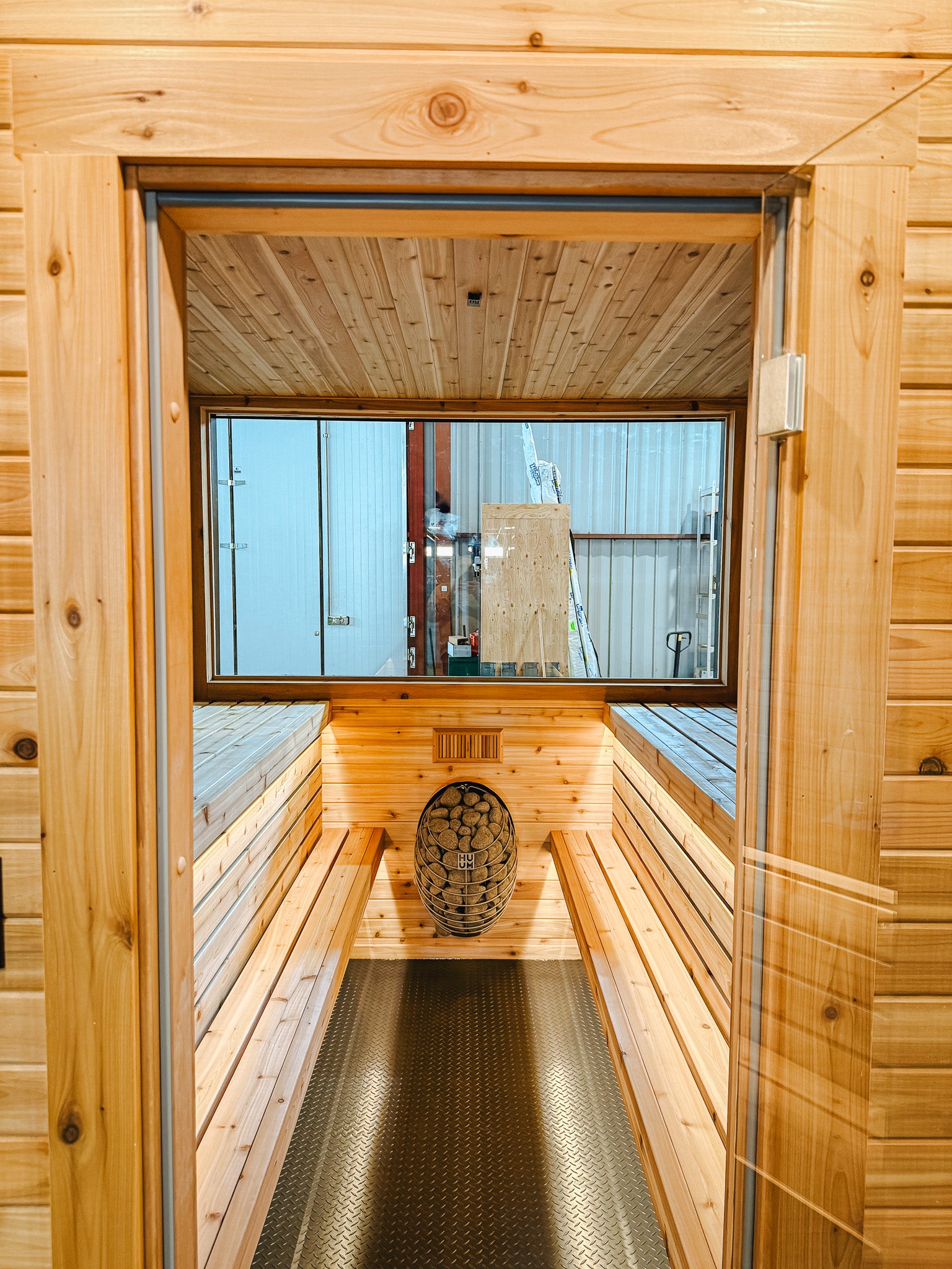 In-Stock - 8' x 12' Peak Sauna